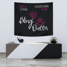 Load image into Gallery viewer, Bling Queen Live Video Backdrop Banner