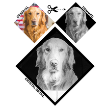 Load image into Gallery viewer, Laser Etched Custom Photo Crystal Corner Cube