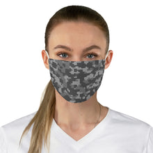 Load image into Gallery viewer, Digital Camo Printed Cloth Fabric Face Mask Brown, Gray Camouflage Army Military