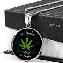 Load image into Gallery viewer, Just a Cannaboss Building Her Hempire CBD Necklace
