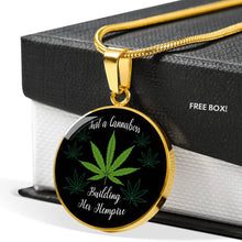 Load image into Gallery viewer, Just a Cannaboss Building Her Hempire CBD Necklace