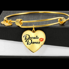 Load image into Gallery viewer, Decade Dames Bangle Bracelet 18K Gold Plated or Stainless Steel
