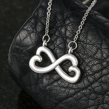 Load image into Gallery viewer, Infinity Heart Pendant With Card For Wife Gift Set