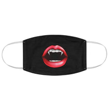 Load image into Gallery viewer, Vampire Mouth With Fangs Fabric Face Mask Printed Cloth Halloween Spooky Horror