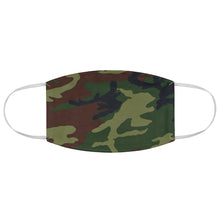 Load image into Gallery viewer, Green, Brown and Black Camo Printed Cloth Fabric Face Mask Colorful Camouflage Army Military
