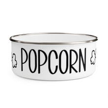 Load image into Gallery viewer, Enamel Popcorn Bowl With Lid