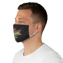 Load image into Gallery viewer, Southwestern Aztec Element With Colorful Stripes Pattern Printed Fabric Face Mask Southwestern Ethnic