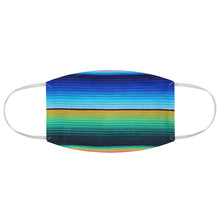Load image into Gallery viewer, Mexican Serape Style Colorful Stripe Pattern Printed Fabric Fashion Face Mask