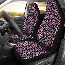 Load image into Gallery viewer, Black With Pink Crystals Car Seat Covers