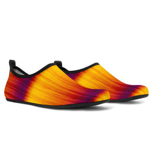 Load image into Gallery viewer, Orange and Yellow Tie Dye Water Shoes