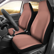 Load image into Gallery viewer, Rose Gold Solid Color Car Seat Covers Set