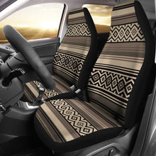 Load image into Gallery viewer, Neutral Colors Boho Ethnic Car Seat Covers Tribal Design