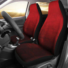 Load image into Gallery viewer, Red Ombre Car Seat Covers Watercolor