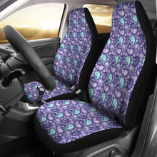 Load image into Gallery viewer, Purple and Teal Paisley Pattern Car Seat Covers