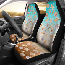 Load image into Gallery viewer, Watercolor Ocean Pattern Car Seat Covers