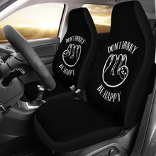 Load image into Gallery viewer, Don't Hurry Be Happy Sloth Car Seat Covers