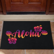Load image into Gallery viewer, Aloha Colorful Sunset Doormat