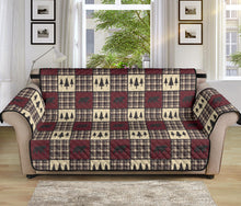 Load image into Gallery viewer, Fall Color Bear Plaid Sofa