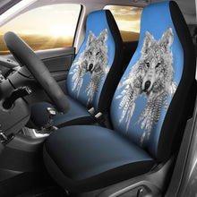 Load image into Gallery viewer, Spirit Animal Wolf Car Seat Covers