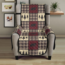 Load image into Gallery viewer, Fall Color Bear Plaid Sofa