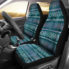 Load image into Gallery viewer, Boho Watercolor Iridescent Ethnic Pattern Car Seat Colors