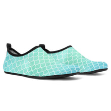 Load image into Gallery viewer, Mermaid Watercolor Water Shoes