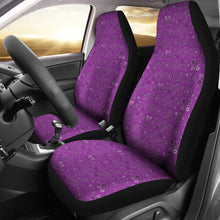 Load image into Gallery viewer, Purple Paisley Seat Covers