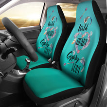 Load image into Gallery viewer, Wild Heart Gypsy Soul Ombre Car Seat Covers