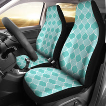 Load image into Gallery viewer, Turquoise Car Seat Covers Universal Fit