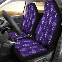Load image into Gallery viewer, Purple Dreamcatcher Car Seat Covers