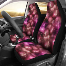 Load image into Gallery viewer, Pink Galaxy Starry Night Nebula Car Seat Covers Outer Space Stars Pattern