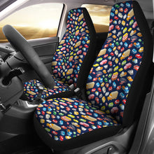 Load image into Gallery viewer, Colorful Cars and Trucks Pattern Car Seat Covers