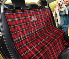Load image into Gallery viewer, Sadie Pet Seat Cover Plaid