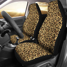 Load image into Gallery viewer, Leopard Butterfly Car Seat Covers Set