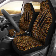 Load image into Gallery viewer, Scratched Leopard Print Car Seat Covers Set Claw Marks