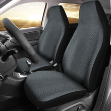 Load image into Gallery viewer, Gray Snake Skin Reptile Scales Car Seat Covers