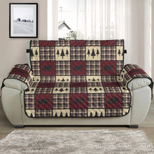 Load image into Gallery viewer, Fall Color Bear Plaid Sofa