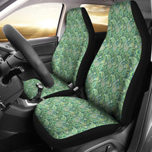 Load image into Gallery viewer, Blue and Green Paisley Pattern Car Seat Covers