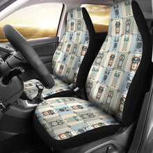 Load image into Gallery viewer, Patchwork Style Owl Pattern Car Seat Covers
