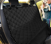 Load image into Gallery viewer, Polka Dot Pet Hammock Black and White