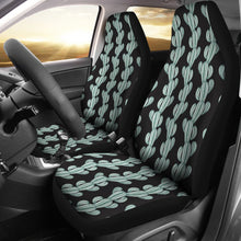 Load image into Gallery viewer, Watercolor Cactus Pattern Car Seat Covers Set