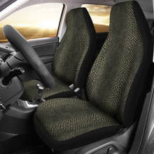 Load image into Gallery viewer, Olive and Black Snake, Reptile, Car Seat Covers, Skin, Scales
