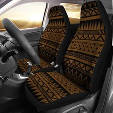 Load image into Gallery viewer, Brown and Black Tribal Car Seat Covers Seat Protectors