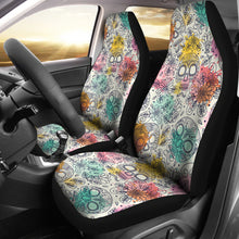 Load image into Gallery viewer, Pastel Sugar Skull Car Seat Covers