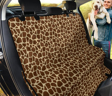Load image into Gallery viewer, Giraffe Back Seat Cover For pets