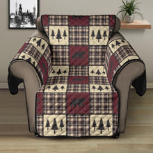Load image into Gallery viewer, Fall Color Bear Plaid Sofa