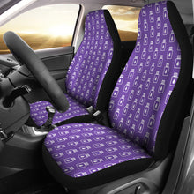 Load image into Gallery viewer, Purple Essential Oil Bottles Car Seat Covers