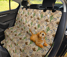 Load image into Gallery viewer, Western Pattern Dog Hammock Back Seat Cover For Pets With Sand