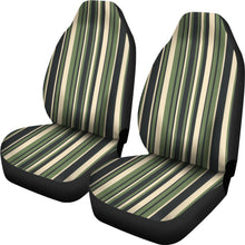 Load image into Gallery viewer, Tuscan Earth Tone Natural Colored Striped Car Seat Covers