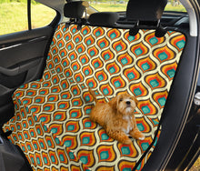 Load image into Gallery viewer, Retro Ogee Pattern Pet Hammock Colorful Back Seat Cover For Pets